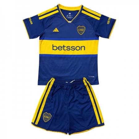 Levné CA Boca Juniors Dětské Domácí Fotbalové dresy 2026-27 Krátký Rukáv