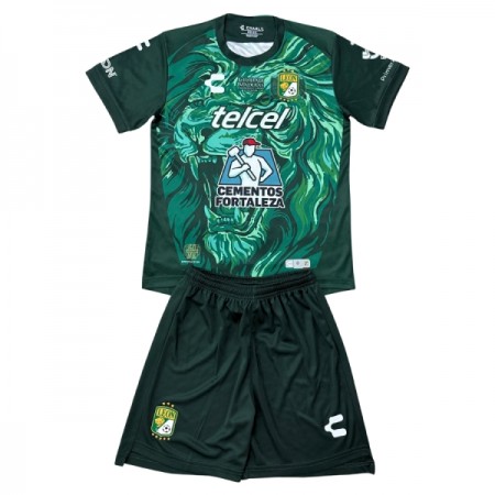 Levné Club Leon Dětské Domácí Fotbalové dresy 2026-27 Krátký Rukáv