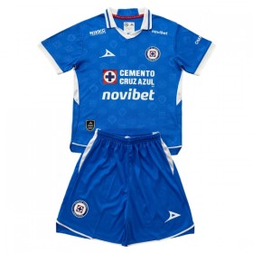 Levné Cruz Azul Dětské Domácí Fotbalové dresy 2026-27 Krátký Rukáv