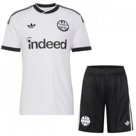 Levné Eintracht Frankfurt Dětské Venkovní Fotbalové dresy 2026-27 Krátký Rukáv