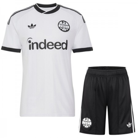 Levné Eintracht Frankfurt Dětské Venkovní Fotbalové dresy 2026-27 Krátký Rukáv
