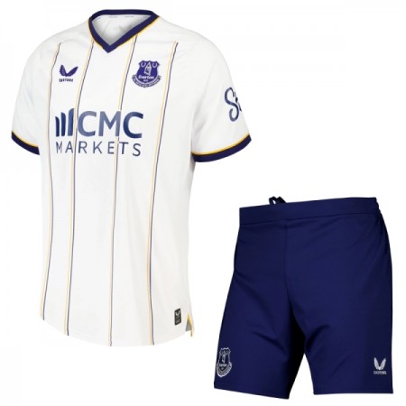 Levné Everton Dětské Venkovní Fotbalové dresy 2026-27 Krátký Rukáv