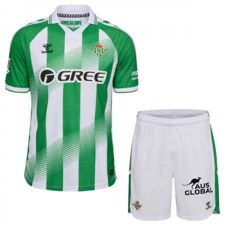 Levné Real Betis Dětské Domácí Fotbalové dresy 2026-27 Krátký Rukáv