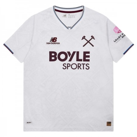 Levné West Ham United Venkovní Fotbalové dresy 2026-27 Krátký Rukáv