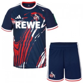 Levné 1. FC Köln Dětské Alternativní Fotbalové dresy 2026-27 Krátký Rukáv