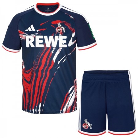 Levné 1. FC Köln Dětské Alternativní Fotbalové dresy 2026-27 Krátký Rukáv