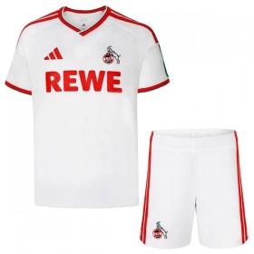 Levné 1. FC Köln Dětské Domácí Fotbalové dresy 2026-27 Krátký Rukáv