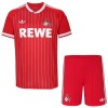 Levné 1. FC Köln Dětské Venkovní Fotbalové dresy 2026-27 Krátký Rukáv