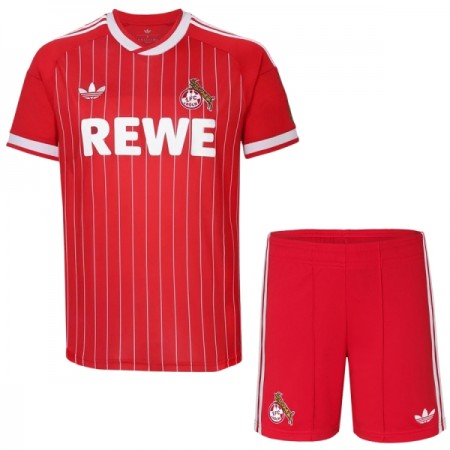 Levné 1. FC Köln Dětské Venkovní Fotbalové dresy 2026-27 Krátký Rukáv
