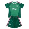 Levné Ajax Amsterdam Brankářské Dětské Zelená 2026-27 Krátký Rukáv