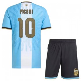 Levné Argentina Messi Farewell Anniversary Dětské 2026-27 Krátký Rukáv