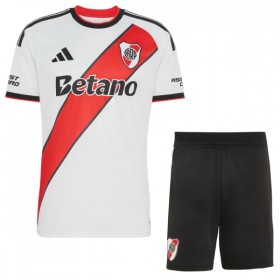 Levné CA River Plate Dětské Domácí Fotbalové dresy 2026-27 Krátký Rukáv