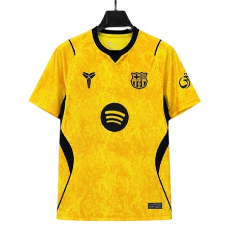 Levné FC Barcelona Brankářské Venkovní Fotbalové dresy Žlutá 2026-27 Krátký Rukáv
