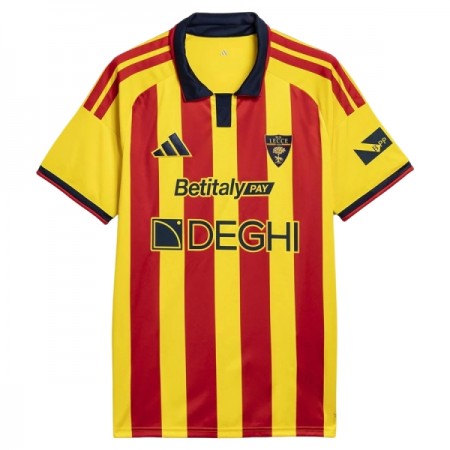 Levné Lecce Domácí Fotbalové dresy 2026-27 Krátký Rukáv