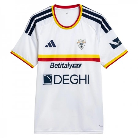 Levné Lecce Venkovní Fotbalové dresy 2026-27 Krátký Rukáv