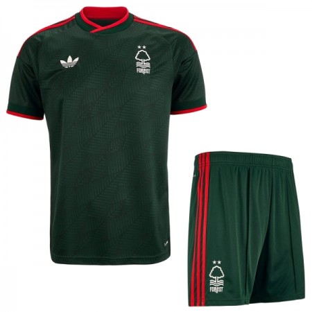 Levné Nottingham Forest Dětské Venkovní Fotbalové dresy 2026-27 Krátký Rukáv