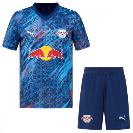 Levné RB Leipzig Dětské Alternativní Fotbalové dresy 2026-27 Krátký Rukáv