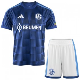 Levné Schalke 04 Dětské Domácí Fotbalové dresy 2026-27 Krátký Rukáv