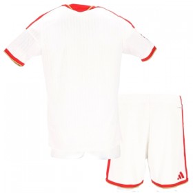 Levné Sevilla FC Dětské Domácí Fotbalové dresy 2026-27 Krátký Rukáv