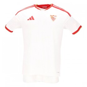 Levné Sevilla FC Domácí Fotbalové dresy 2026-27 Krátký Rukáv