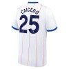 Levné Chelsea Caicedo 25 Alternativní Fotbalové dresy 2026-27 Krátký Rukáv