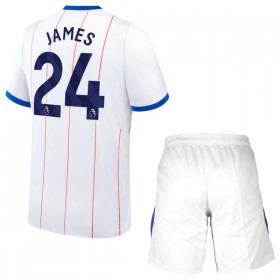 Levné Chelsea James 24 Dětské Alternativní Fotbalové dresy 2026-27 Krátký Rukáv
