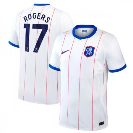 Levné Chelsea Rogers 17 Alternativní Fotbalové dresy 2026-27 Krátký Rukáv