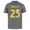 Levné Inter Milán Barella 23 Alternativní Fotbalové dresy 2026-27 Krátký Rukáv