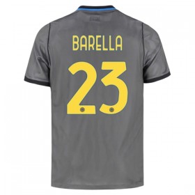 Levné Inter Milán Barella 23 Alternativní Fotbalové dresy 2026-27 Krátký Rukáv