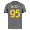 Levné Inter Milán Bastoni 95 Alternativní Fotbalové dresy 2026-27 Krátký Rukáv