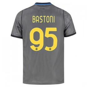 Levné Inter Milán Bastoni 95 Alternativní Fotbalové dresy 2026-27 Krátký Rukáv