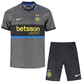 Levné Inter Milán Dětské Alternativní Fotbalové dresy 2026-27 Krátký Rukáv
