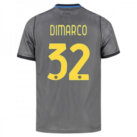 Levné Inter Milán Dimarco 32 Alternativní Fotbalové dresy 2026-27 Krátký Rukáv