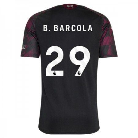 Levné Liverpool B. Barcola 29 Alternativní Fotbalové dresy 2026-27 Krátký Rukáv