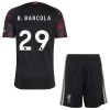Levné Liverpool B. Barcola 29 Dětské Alternativní Fotbalové dresy 2026-27 Krátký Rukáv