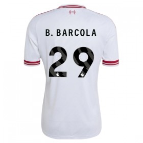 Levné Liverpool B. Barcola 29 Venkovní Fotbalové dresy 2026-27 Krátký Rukáv