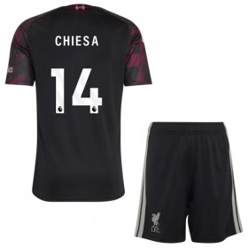 Levné Liverpool Chiesa 14 Dětské Alternativní Fotbalové dresy 2026-27 Krátký Rukáv