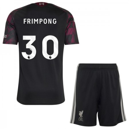 Levné Liverpool Frimpong 30 Dětské Alternativní Fotbalové dresy 2026-27 Krátký Rukáv