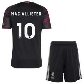 Levné Liverpool Mac Allister 10 Dětské Alternativní Fotbalové dresy 2026-27 Krátký Rukáv