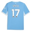 Levné Manchester City Enzo 17 Domácí Fotbalové dresy 2026-27 Krátký Rukáv