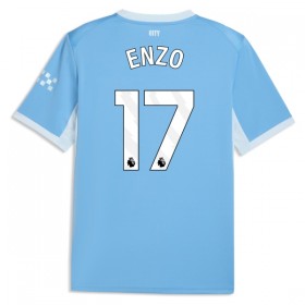 Levné Manchester City Enzo 17 Domácí Fotbalové dresy 2026-27 Krátký Rukáv