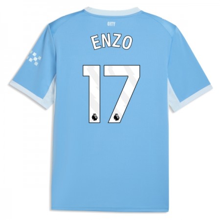 Levné Manchester City Enzo 17 Domácí Fotbalové dresy 2026-27 Krátký Rukáv