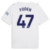 Levné Manchester City Foden 47 Alternativní Fotbalové dresy 2026-27 Krátký Rukáv