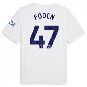 Levné Manchester City Foden 47 Alternativní Fotbalové dresy 2026-27 Krátký Rukáv