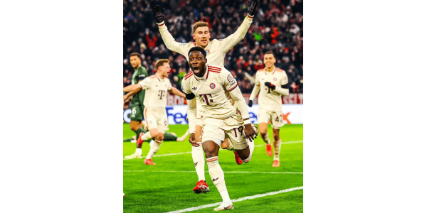 Davis se stal zachráncem a Bayern postoupil do top 16 Ligy mistrů!