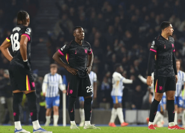 Chelsea prohrála s Brightonem 0:3 a vytvořila několik ostudných rekordů
