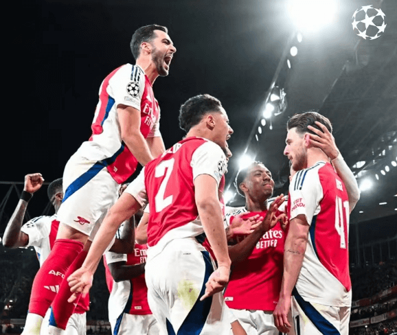 Rice dvakrát skóroval a dovedl Arsenal k vítězství 3:0 nad Realem Madrid